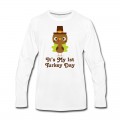 Men's 1st Thanksgiving Turkey Long T-Shirt