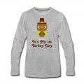 Men's 1st Thanksgiving Turkey Long T-Shirt