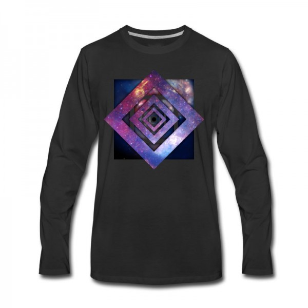 Men's Art - Twisted Galaxy Long T-Shirt