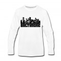 Men's Baltimore Skyline Long T-Shirt