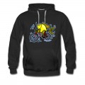 Men's Bicycle Fish , By FabSpark Hoodie