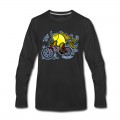 Men's Bicycle Fish , By FabSpark Long T-Shirt