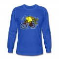 Men's Bicycle Fish , By FabSpark Long T-Shirt