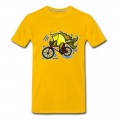 Men's Bicycle Fish , By FabSpark T-Shirt