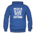 Men's Blaine Boyer Keeps On Going Unless Arizona Baseball Hoodie