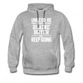 Men's Blaine Boyer Keeps On Going Unless Arizona Baseball Hoodie