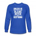 Men's Blaine Boyer Keeps On Going Unless Arizona Baseball Long T-Shirt