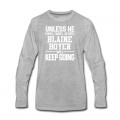 Men's Blaine Boyer Keeps On Going Unless Arizona Baseball Long T-Shirt