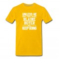 Men's Blaine Boyer Keeps On Going Unless Arizona Baseball T-Shirt