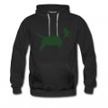 Men's Bull Terrier SIDE 1c Hoodie