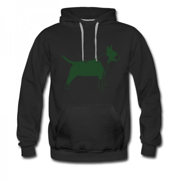 Men's Bull Terrier SIDE 1c Hoodie