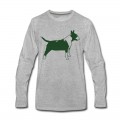 Men's Bull Terrier SIDE 1c Long T-Shirt