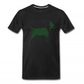 Men's Bull Terrier SIDE 1c T-Shirt