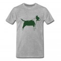 Men's Bull Terrier SIDE 1c T-Shirt