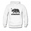 Men's California Bear Flag (Urban Camo) Hoodie