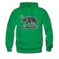 Men's California Bear Flag (Urban Camo) Hoodie