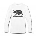 Men's California Bear Flag (Urban Camo) Long T-Shirt