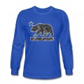 Men's California Bear Flag (Urban Camo) Long T-Shirt