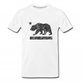 Men's California Bear Flag (Urban Camo) T-Shirt