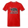 Men's California Bear Flag (Urban Camo) T-Shirt