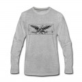 Men's Carpe Diem Bird and Banner Long T-Shirt