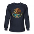 Men's Crest Mexico (dd) Long T-Shirt