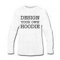 Men's Design your own Hoodie Long T-Shirt