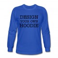 Men's Design your own Hoodie Long T-Shirt