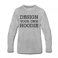 Men's Design your own Hoodie Long T-Shirt