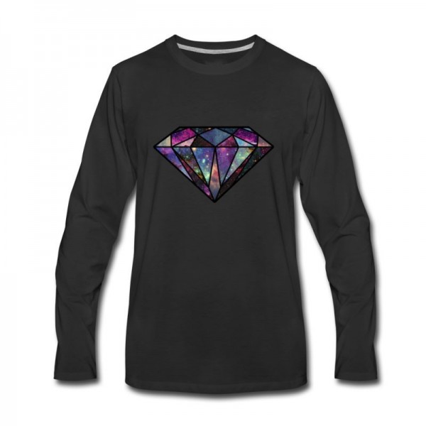 Men's Diamond Long T-Shirt