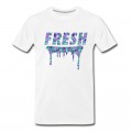 Men's Fresh Purple Camo Drips T-Shirt