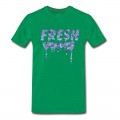 Men's Fresh Purple Camo Drips T-Shirt