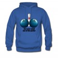 Men's Funny Bowling Humor Get Your Mind Out The Gutter Hoodie