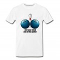 Men's Funny Bowling Humor Get Your Mind Out The Gutter T-Shirt