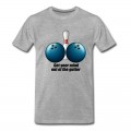 Men's Funny Bowling Humor Get Your Mind Out The Gutter T-Shirt