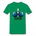 Men's Funny Bowling Humor Get Your Mind Out The Gutter T-Shirt