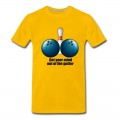 Men's Funny Bowling Humor Get Your Mind Out The Gutter T-Shirt