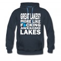 Men's Funny Great Lakes Awesome Humor Apparel Clothing Hoodie