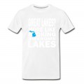 Men's Funny Great Lakes Awesome Humor Apparel Clothing T-Shirt