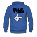 Men's hes my weirdo Hoodie