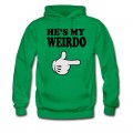 Men's hes my weirdo Hoodie