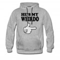 Men's hes my weirdo Hoodie