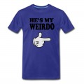 Men's hes my weirdo T-Shirt