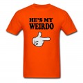 Men's hes my weirdo T-Shirt