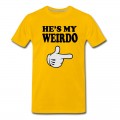 Men's hes my weirdo T-Shirt