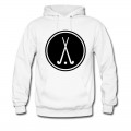 Men's hockey stick field ball emblem Hoodie