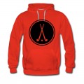 Men's hockey stick field ball emblem Hoodie