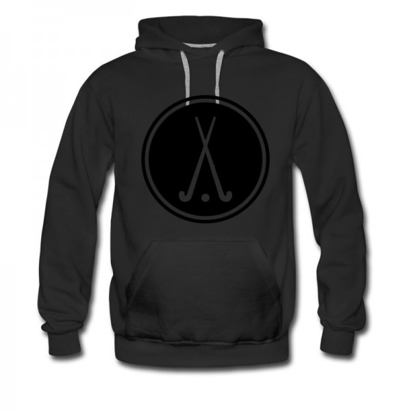 Men's hockey stick field ball emblem Hoodie