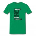 Men's Live As If You Will Die Tomorrow T-Shirt