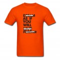 Men's Live As If You Will Die Tomorrow T-Shirt